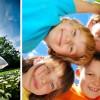 Get down on the ground to get a different view of your subject or scene