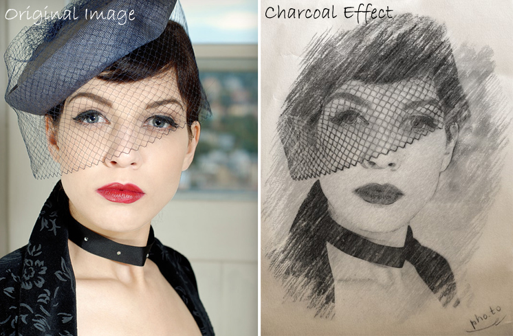 Turn Your Photo Into a Charcoal Drawing